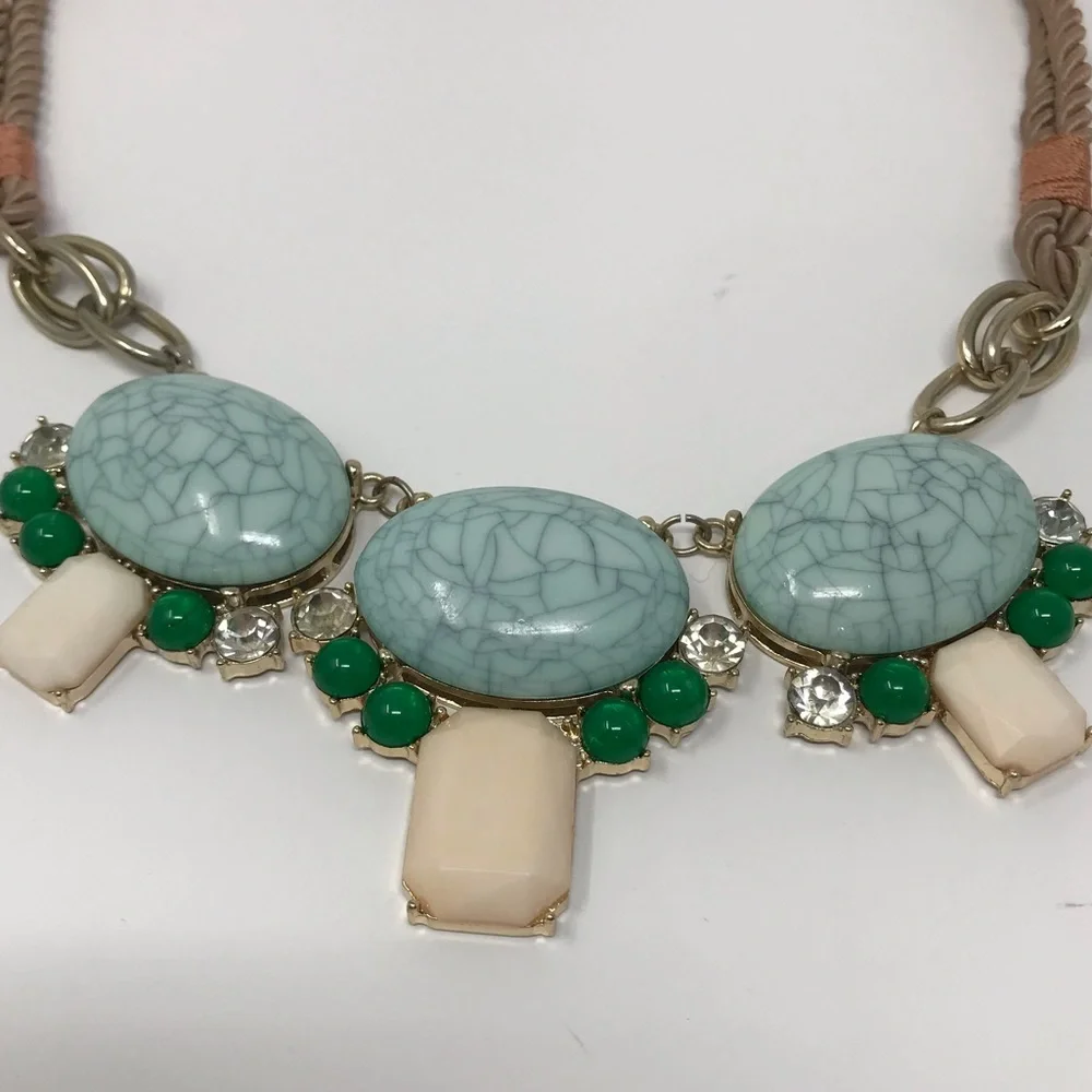 Anthro “Turquoise Orbita Necklace” - Picture 5 of 12